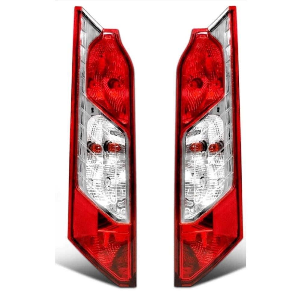 Ford Transit Connect Tail Lights 2014-2023 Rear Lamp Set w/Bulbs